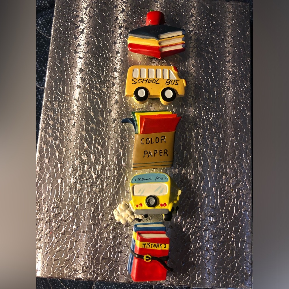 Colorful Teacher-Themed Button Covers